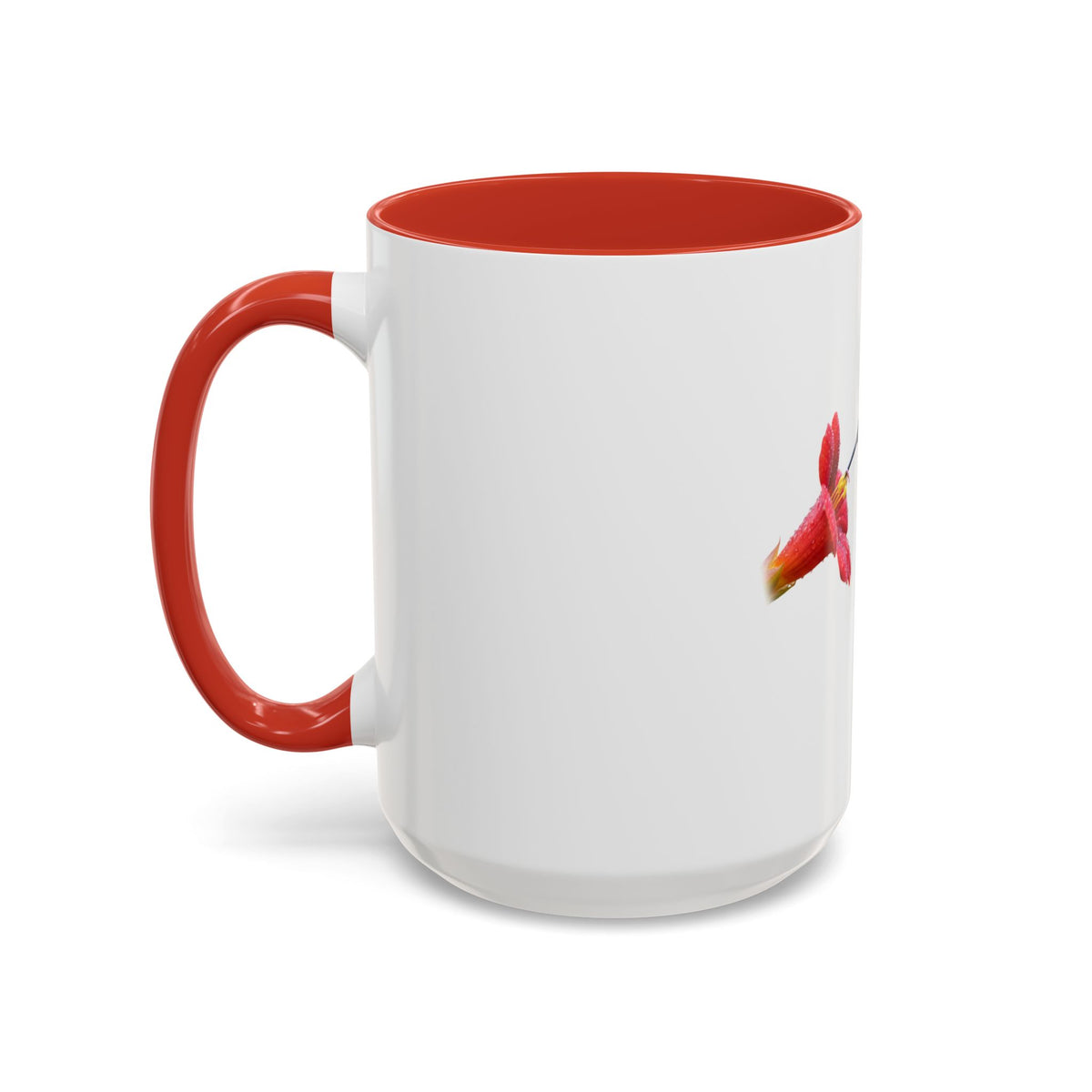 Hummingbird with Flower Thrive Not Just Survive Mug | Accent Coffee Mug