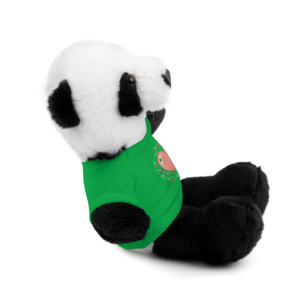 Plush Companion with Heart Stuffed Animals with Tee