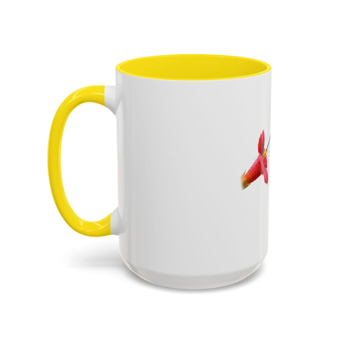 Hummingbird with Flower Thrive Not Just Survive Mug | Accent Coffee Mug