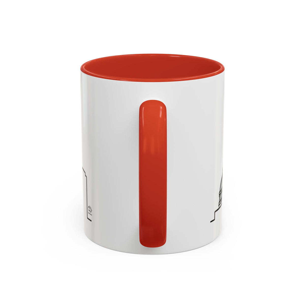 Atlanta Skyline Mug | City Outline Coffee Cup, Black Accent