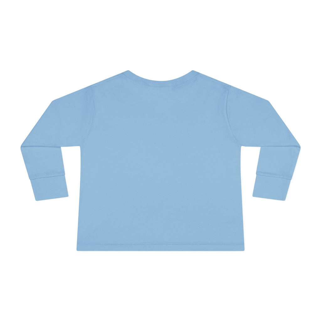 Playful Black Fluffy Kitty toddler long sleeve tee | Mini graphic- Twixie Collection- Bestie Best Collection