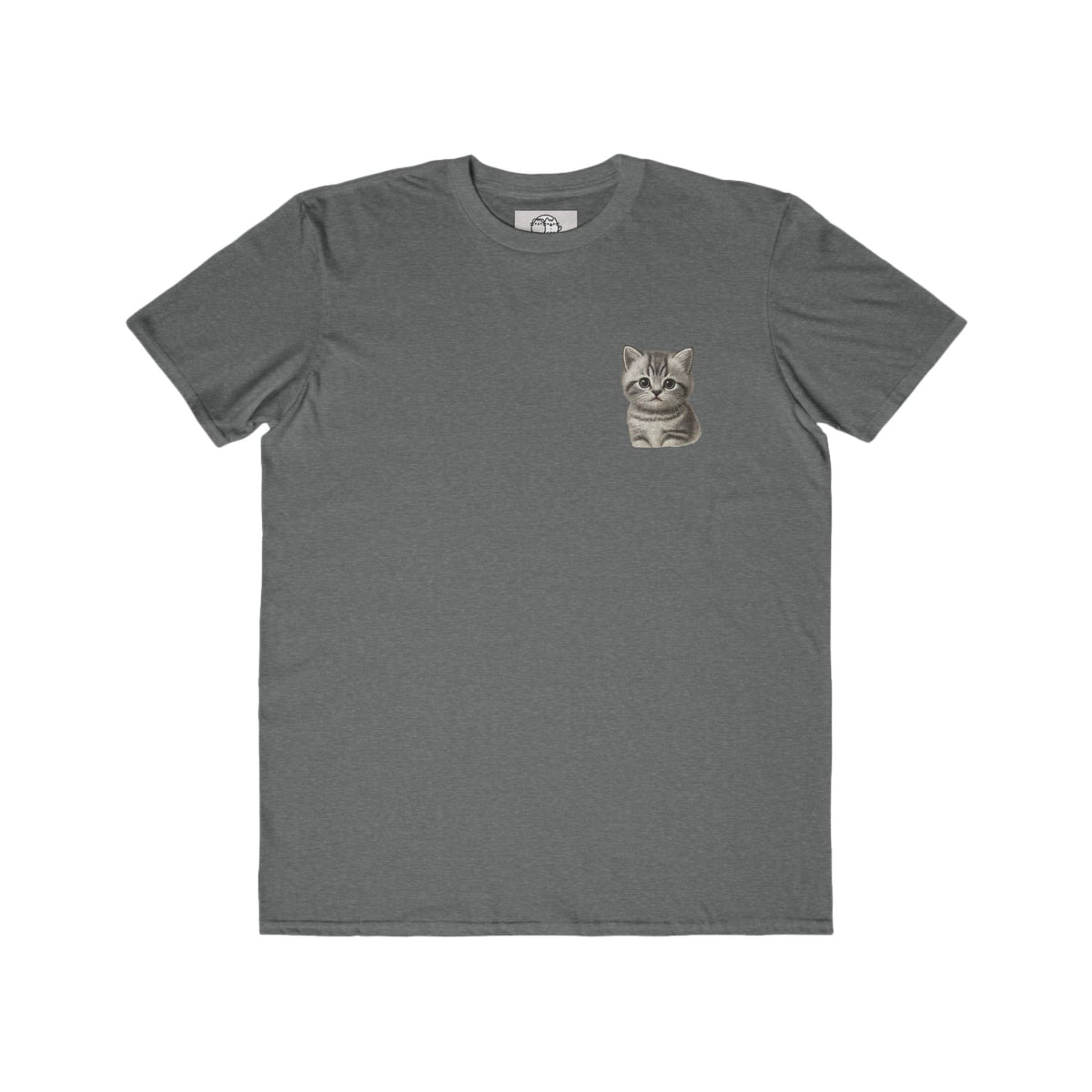 Pocket Kitty Tee | Cat Face Graphic T-Shirt- Hershey Collection