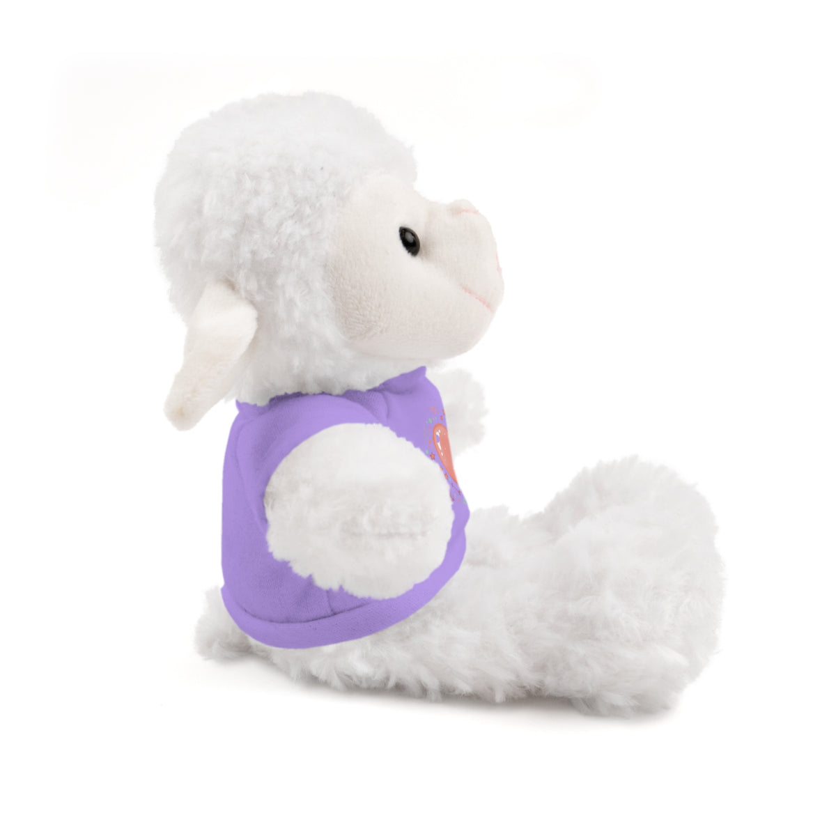 Plush Companion with Heart Stuffed Animals with Tee