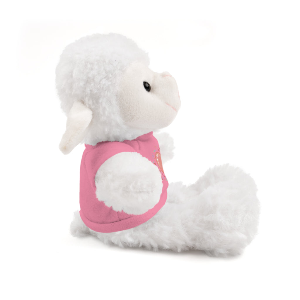 Plush Companion with Heart Stuffed Animals with Tee