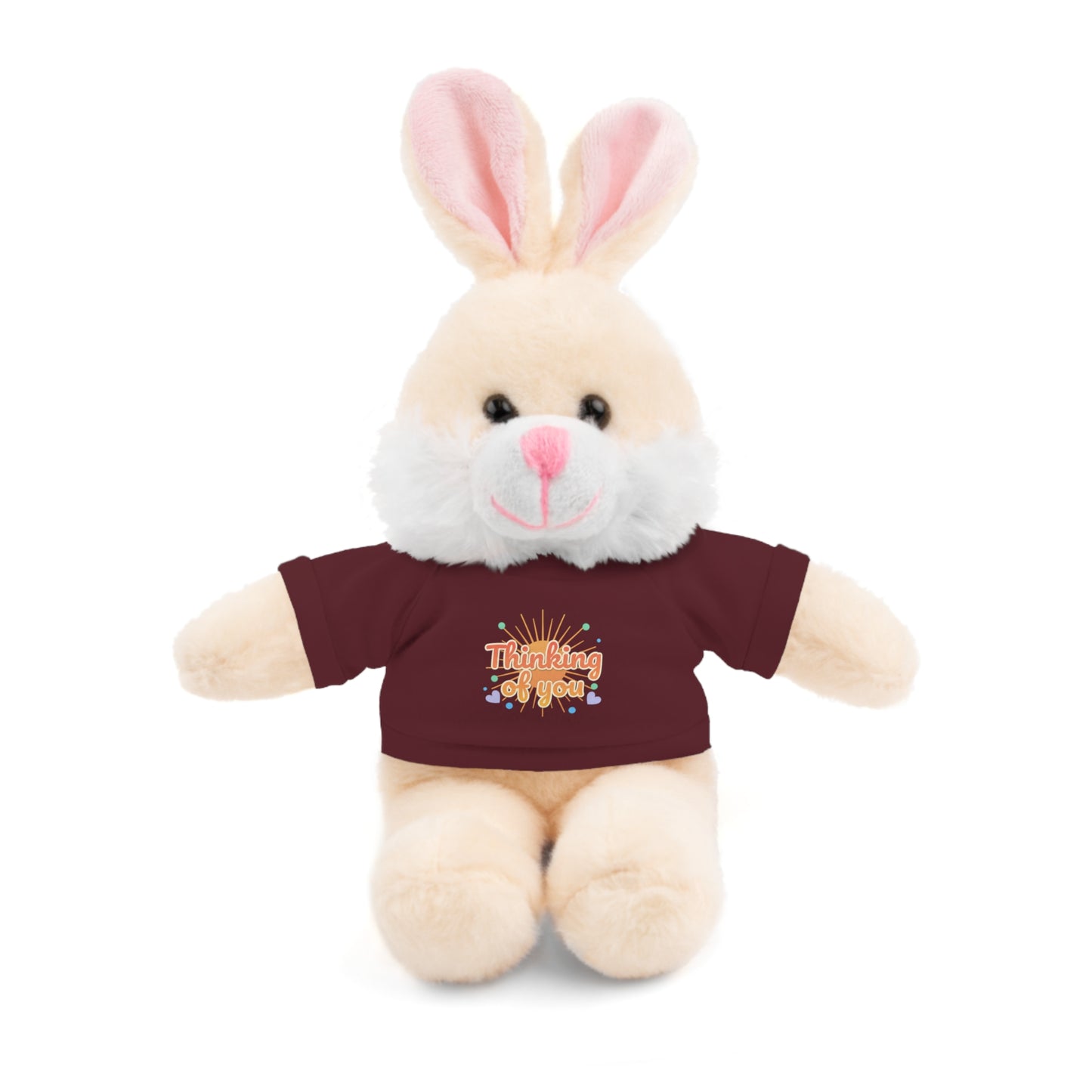 “Thinking of You” Plush Cuddly Companion- Warm Sentiment Gift Unisex