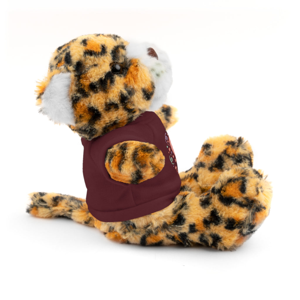 Plush Companion with Heart Stuffed Animals with Tee