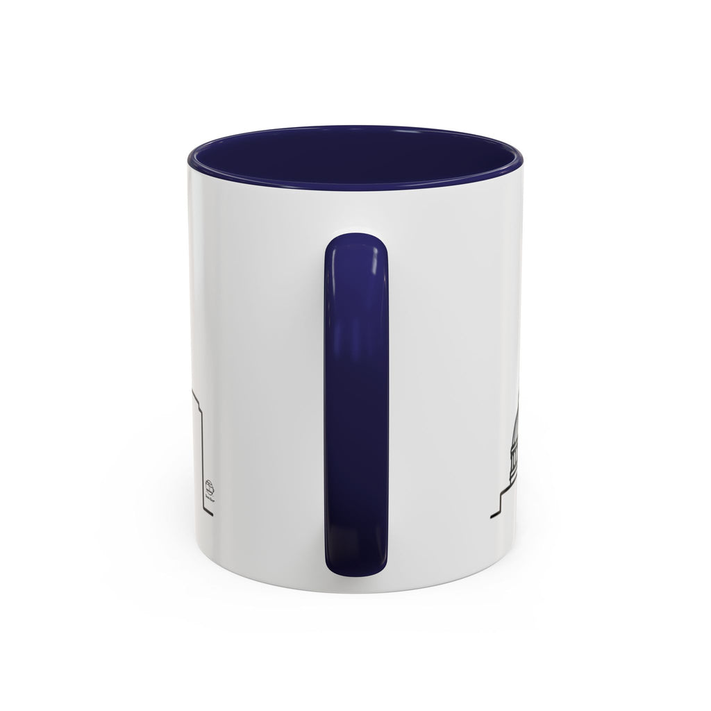 Atlanta Skyline Mug | City Outline Coffee Cup, Black Accent