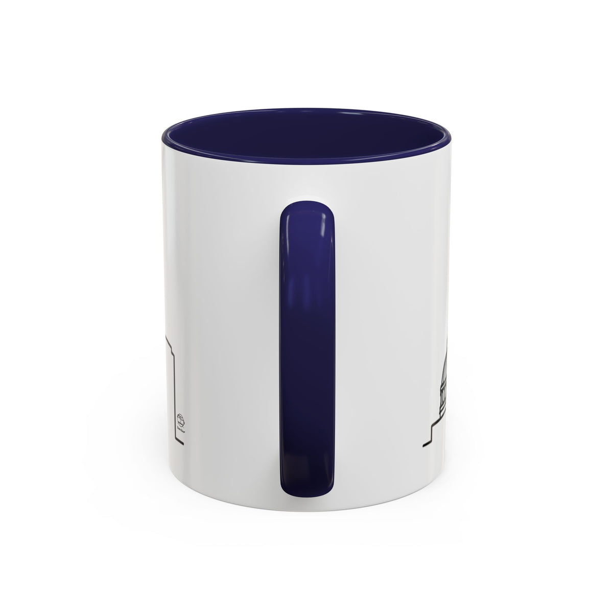 Atlanta Skyline Mug | City Outline Coffee Cup, Black Accent