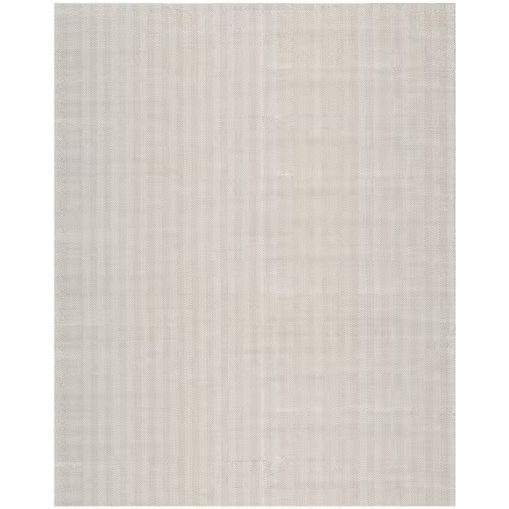Marbella Silver 8 Ft. X 10 Ft. Chevron Area Rug