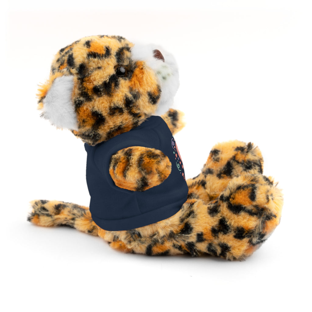 Plush Companion with Heart Stuffed Animals with Tee