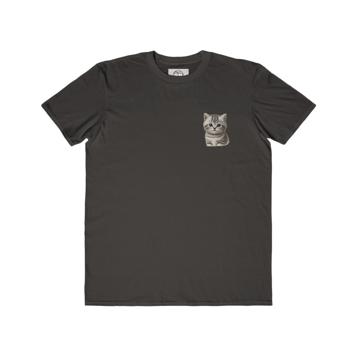 Pocket Kitty Tee | Cat Face Graphic T-Shirt- Hershey Collection
