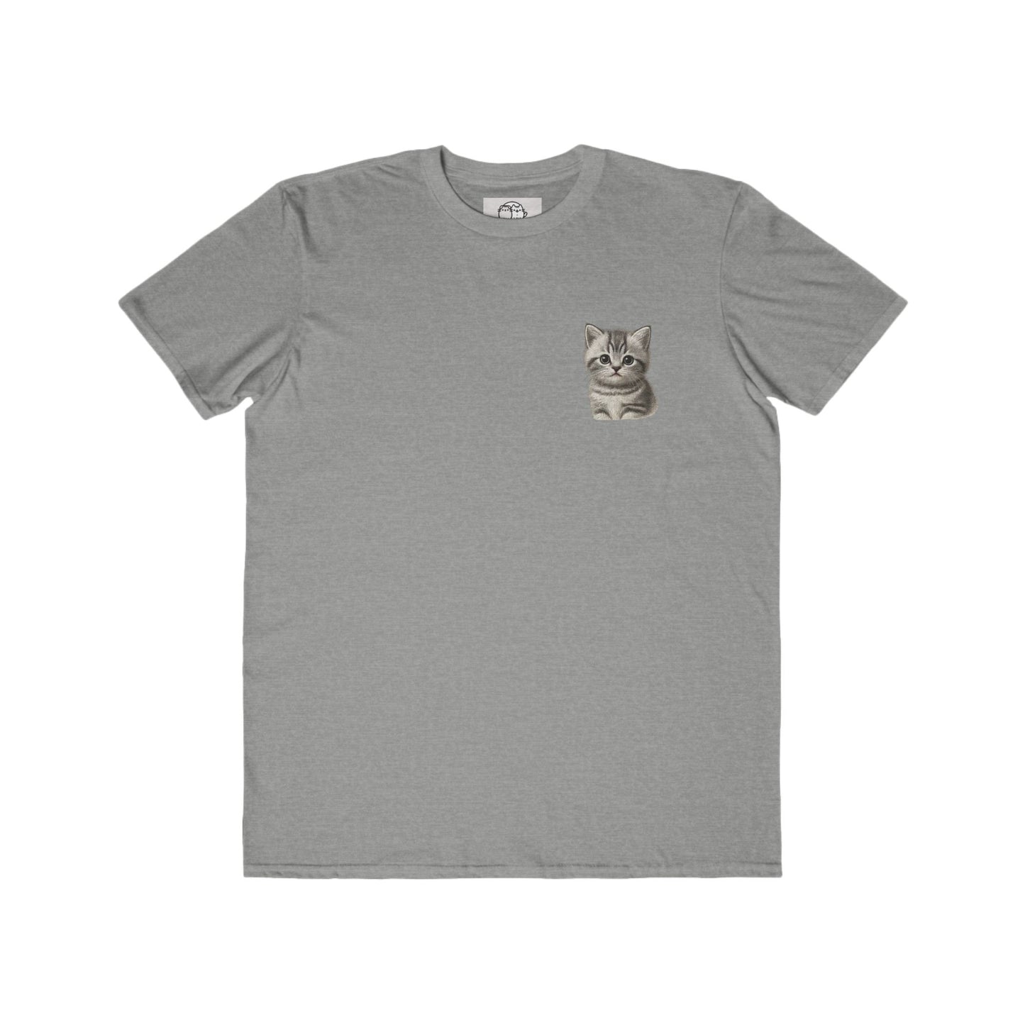 Pocket Kitty Tee | Cat Face Graphic T-Shirt- Hershey Collection