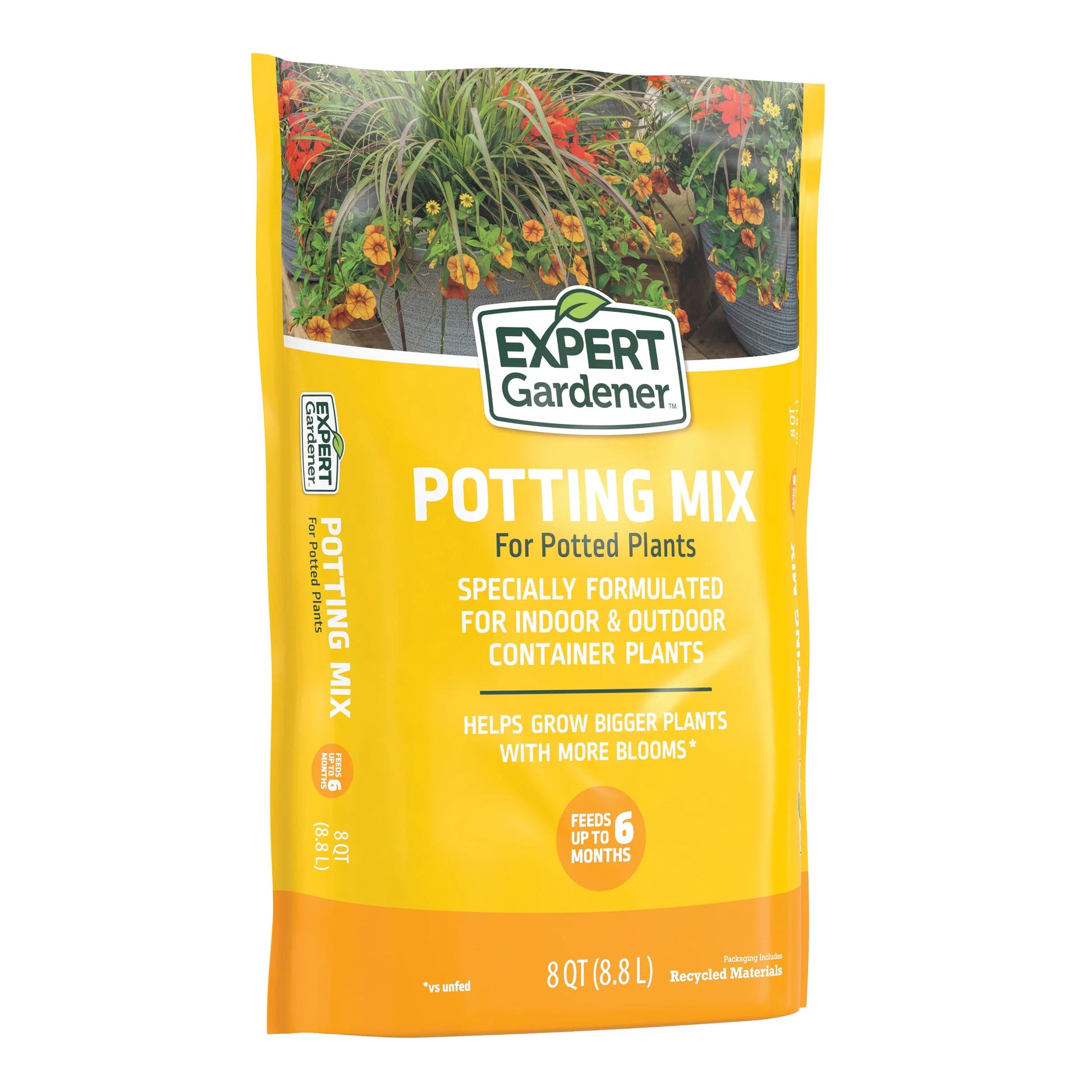 Potting Mix for Potted Plants, 8 Qt.