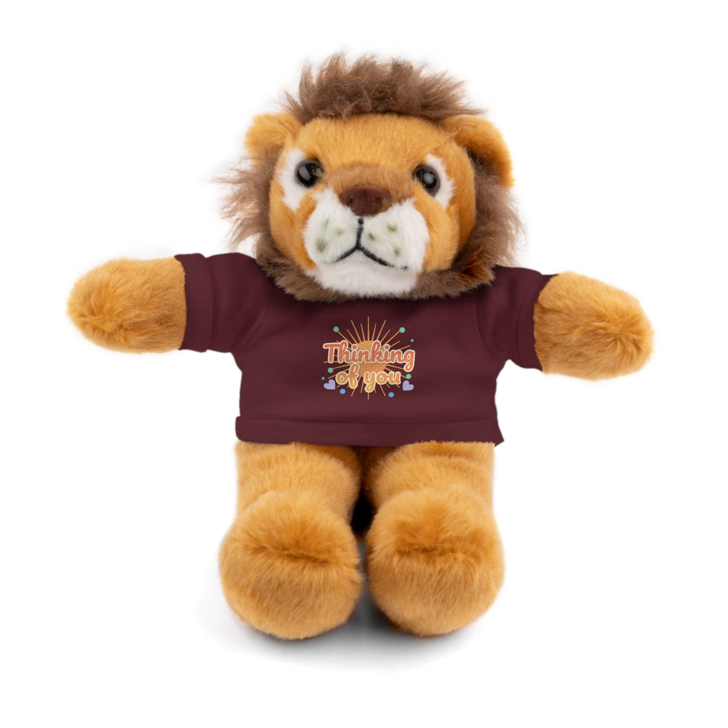 “Thinking of You” Plush Cuddly Companion- Warm Sentiment Gift Unisex