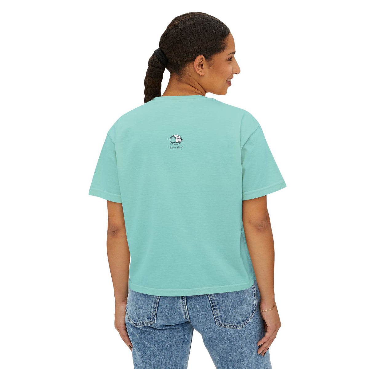 Atlanta Skyline Cat Tee | Peachy Retro City Cat Shirt