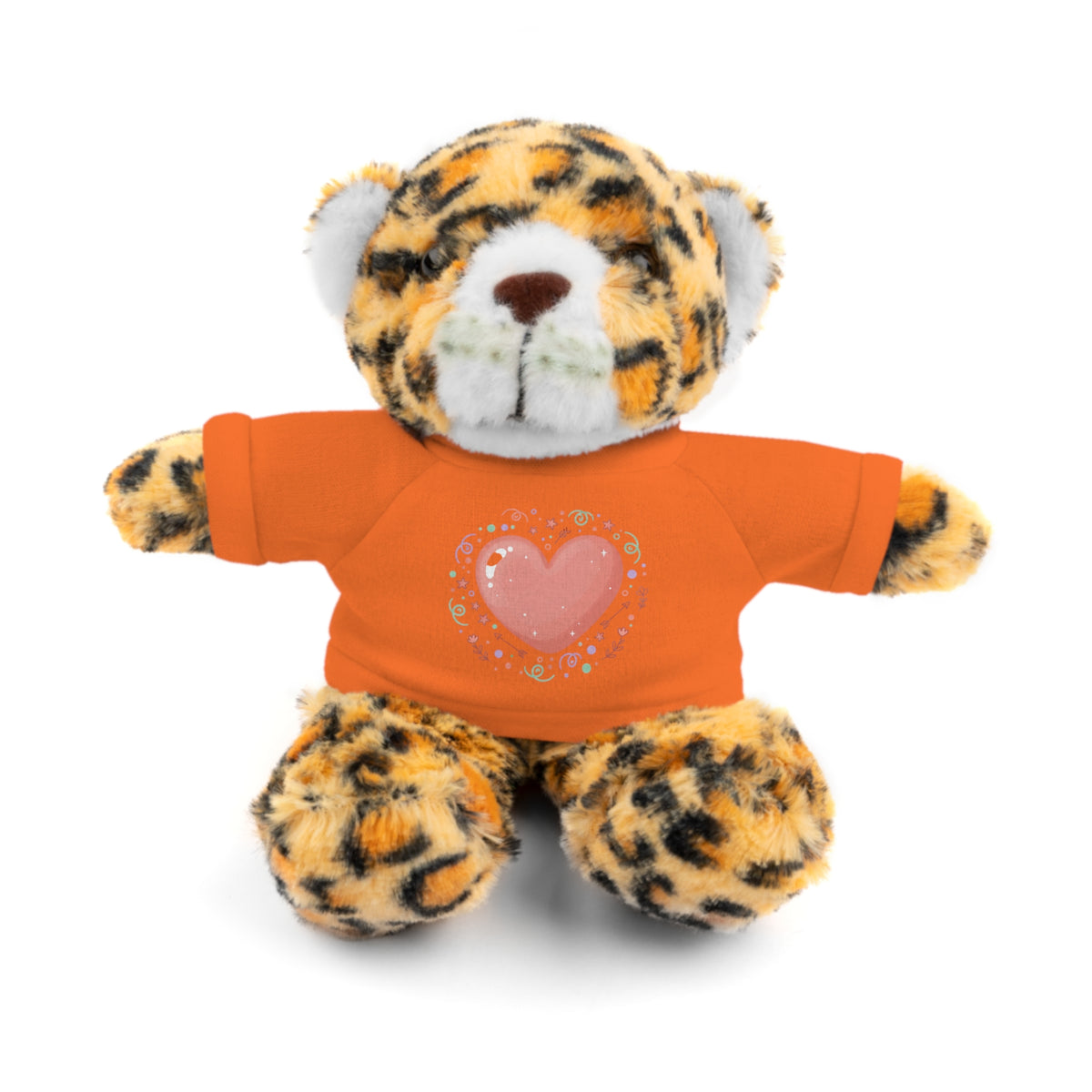 Plush Companion with Heart Stuffed Animals with Tee