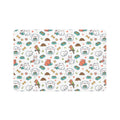 Cute Pet Pattern Pet Food Mat | Cat Dog Bird Rabbit Food Mat 12x18