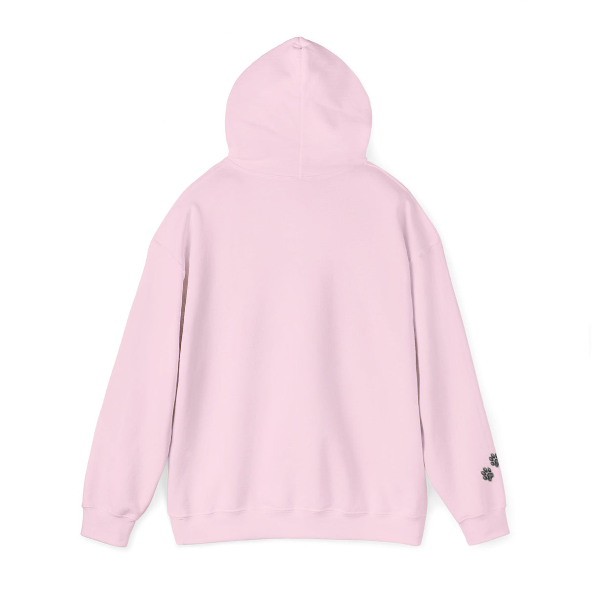 Fluffy Kitten Diego-Cat Lover Hoodie with Paw Print Design