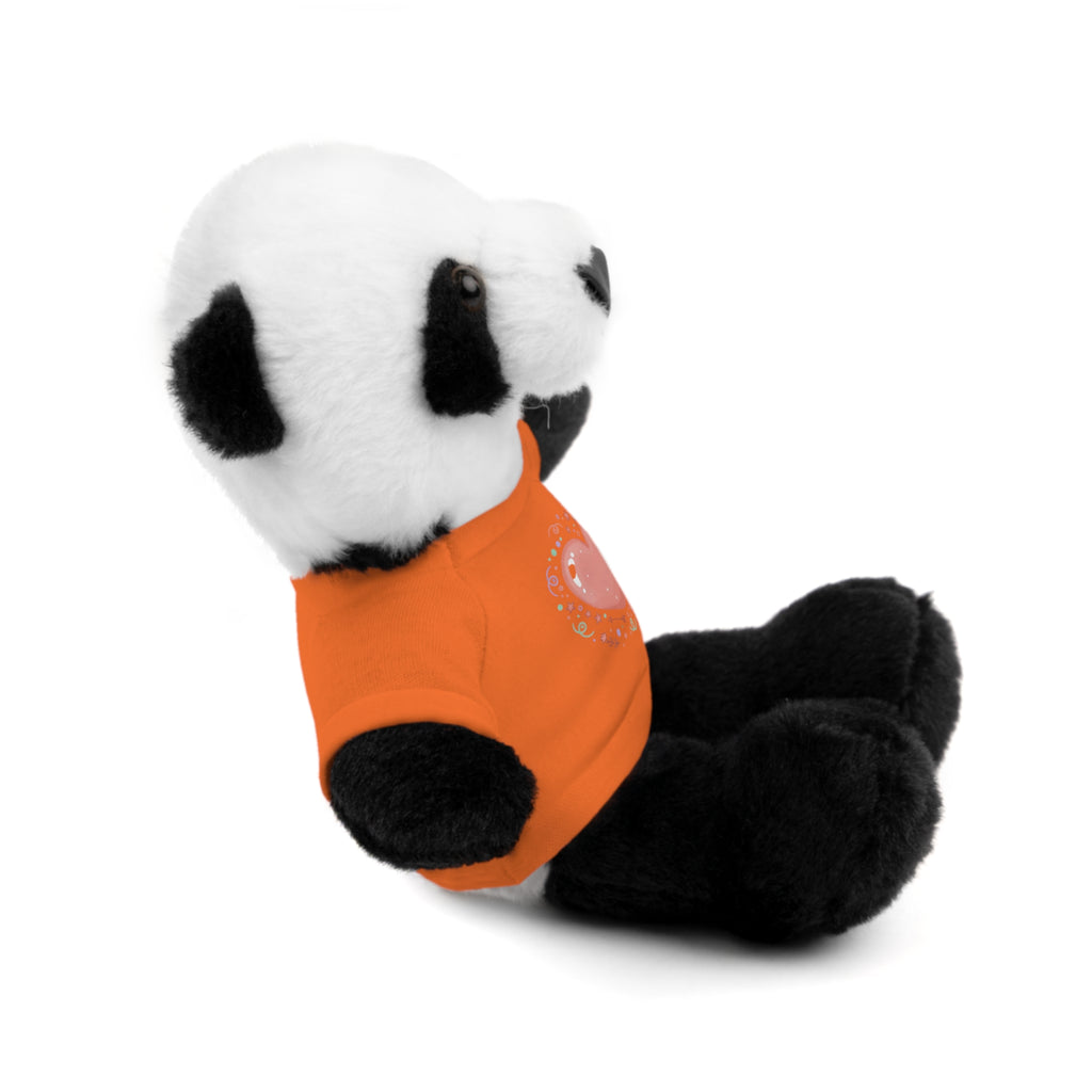 Plush Companion with Heart Stuffed Animals with Tee