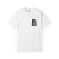 Grumpy Cat Illustration T-shirt | Miguel Collection , Minimal Cat Art