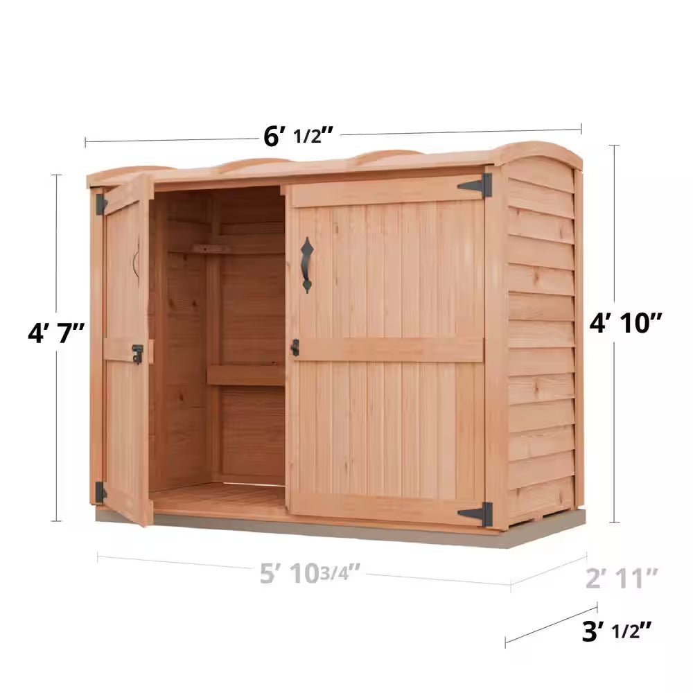 6 Ft. X 3 Ft. Oscar Waste Management Trash Can Storage Shed