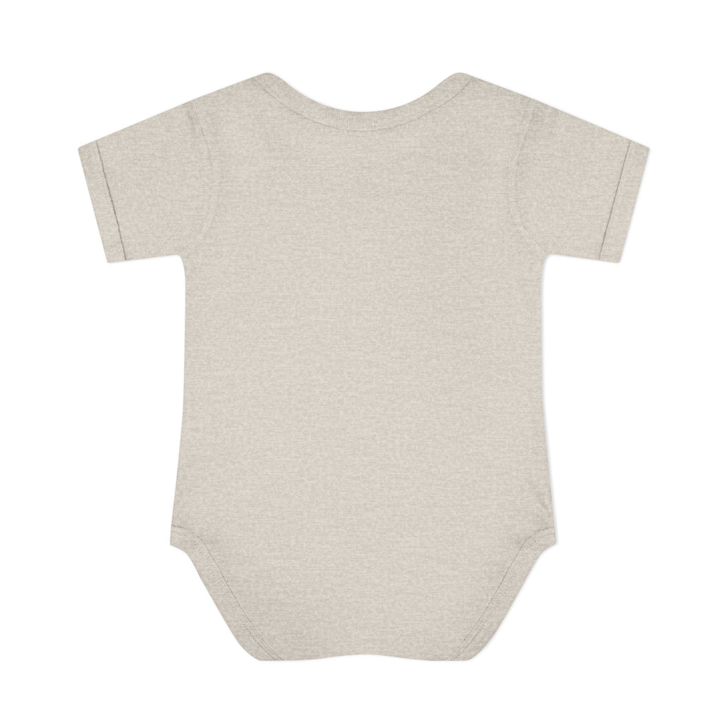 Cute Puppy & his Scooter- Infant Baby Rib Bodysuit- Unisex