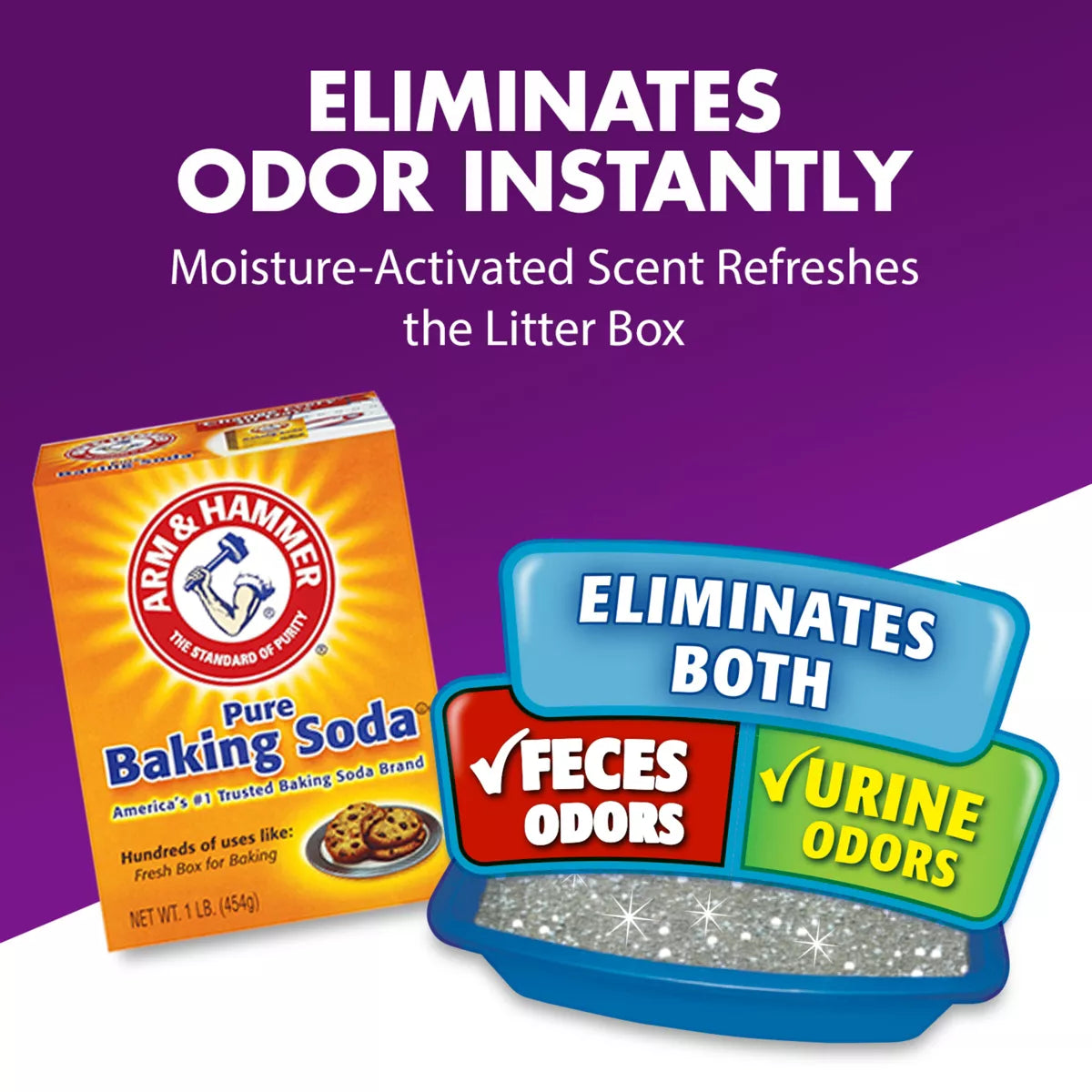 Arm & Hammer Odor Control Cat Litter Deodorizer Double Duty - 30Oz