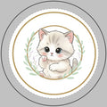 Cute Kitten Sy Candle- Gift For Pet & Nature Lovers- Engraved 14oz Scented Candle