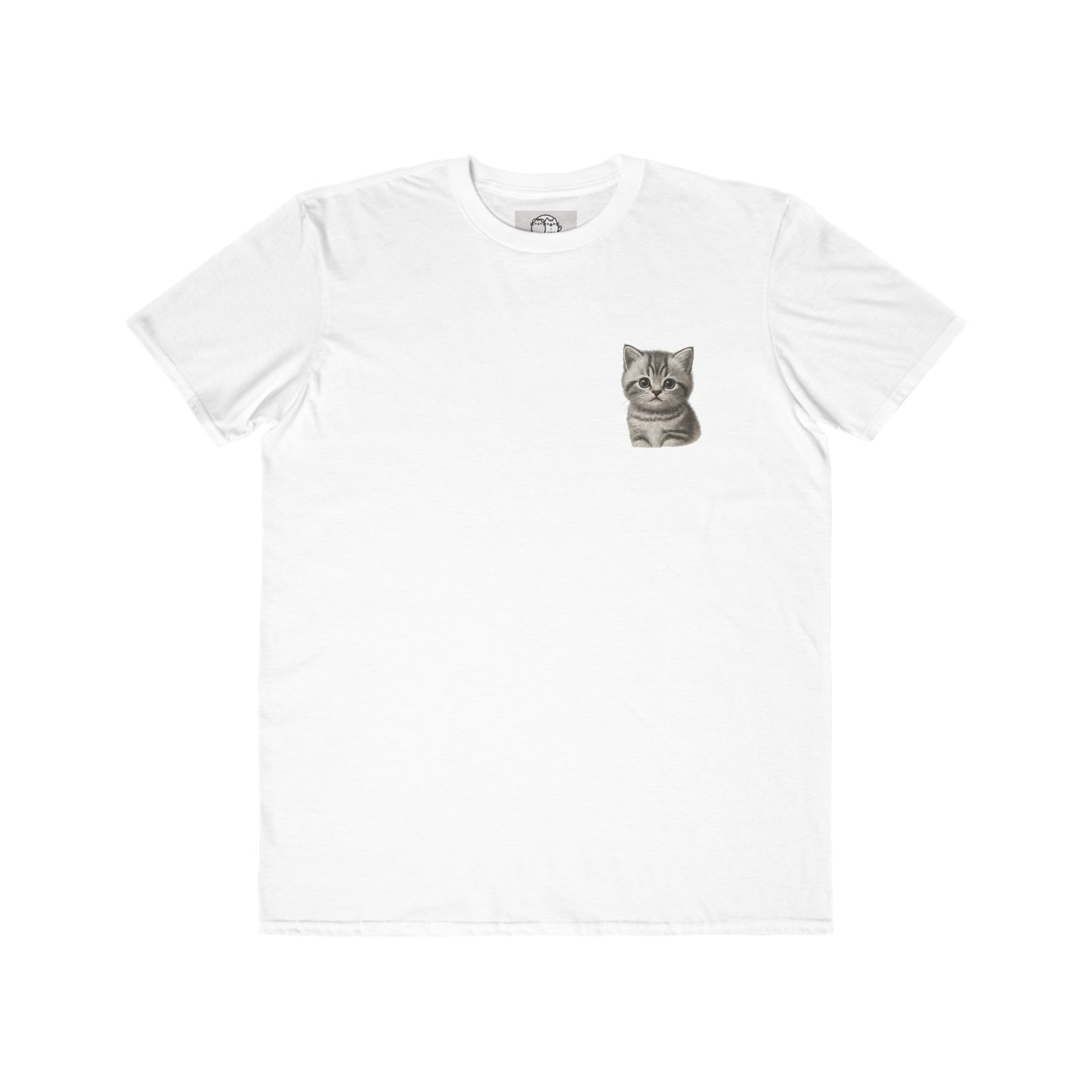Pocket Kitty Tee | Cat Face Graphic T-Shirt- Hershey Collection