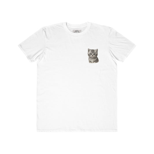 Pocket Kitty Tee | Cat Face Graphic T-Shirt- Hershey Collection