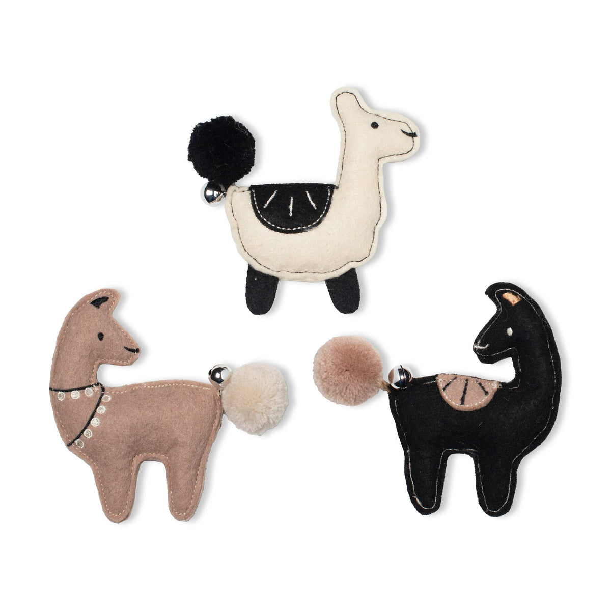 LLAMAS JUST SAY CAT TOY SET OF 3