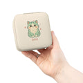 Cute Kitty Love Tabby Cat Jewelry Travel Case | Compact Organizer