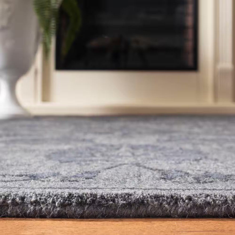 Antiquity Gray/Multi 8 Ft. X 10 Ft. Floral Area Rug