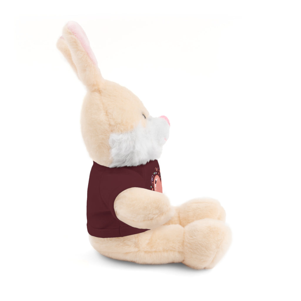 Plush Companion with Heart Stuffed Animals with Tee