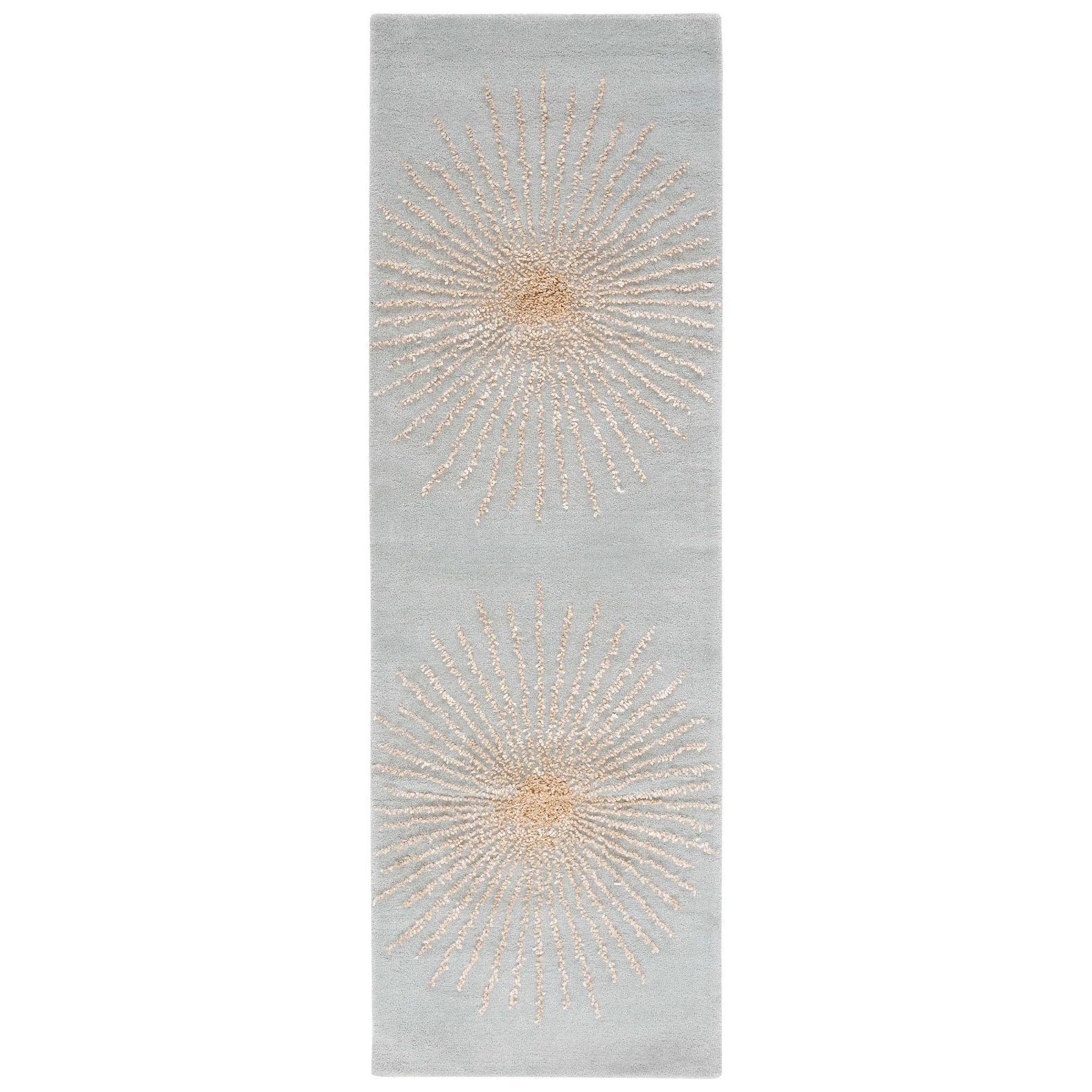 Handmade Soho Marsilia Burst New Zealand Wool Rug