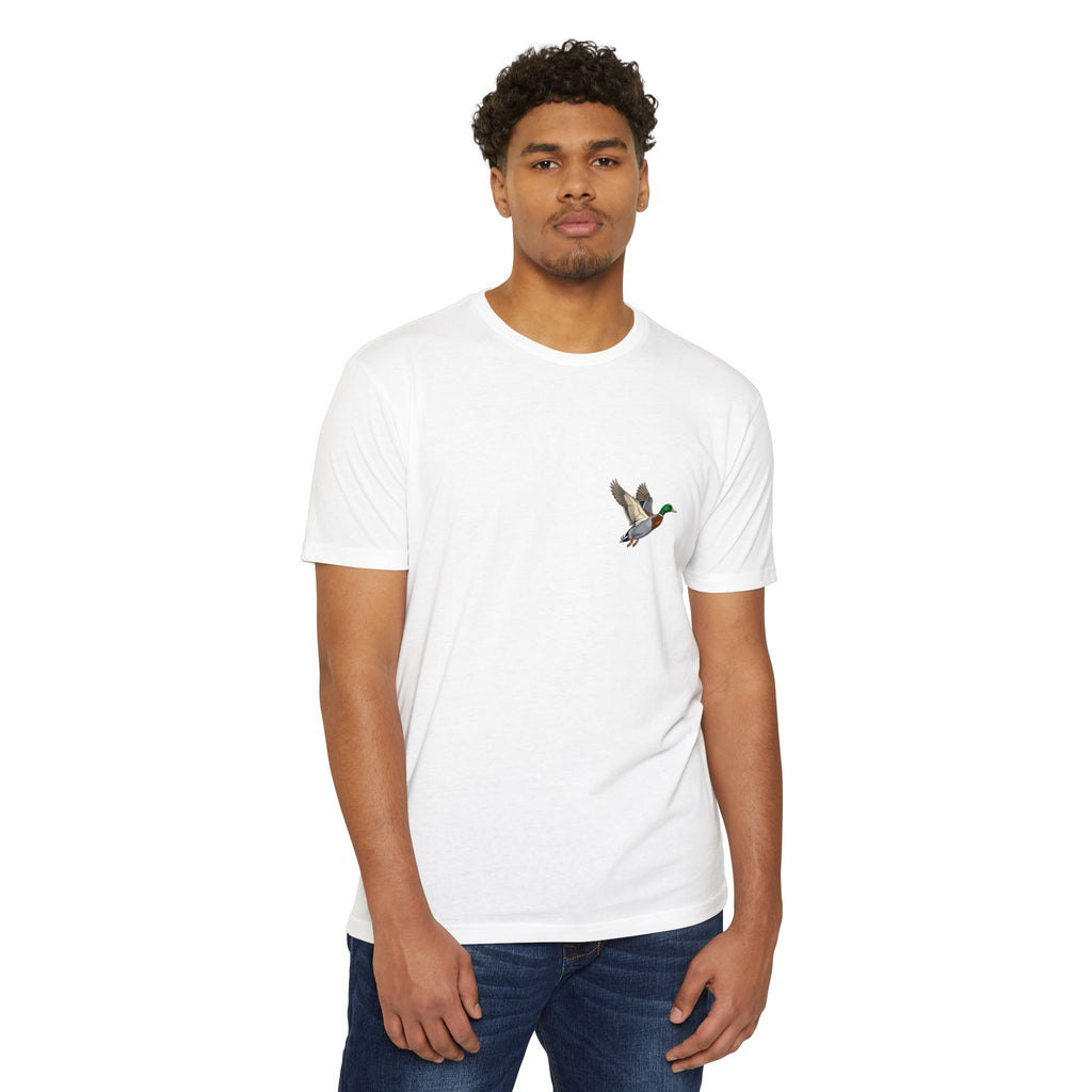 Flying Mallard Duck T-Shirt | Nature Wildlife Tee- Hunter Collection