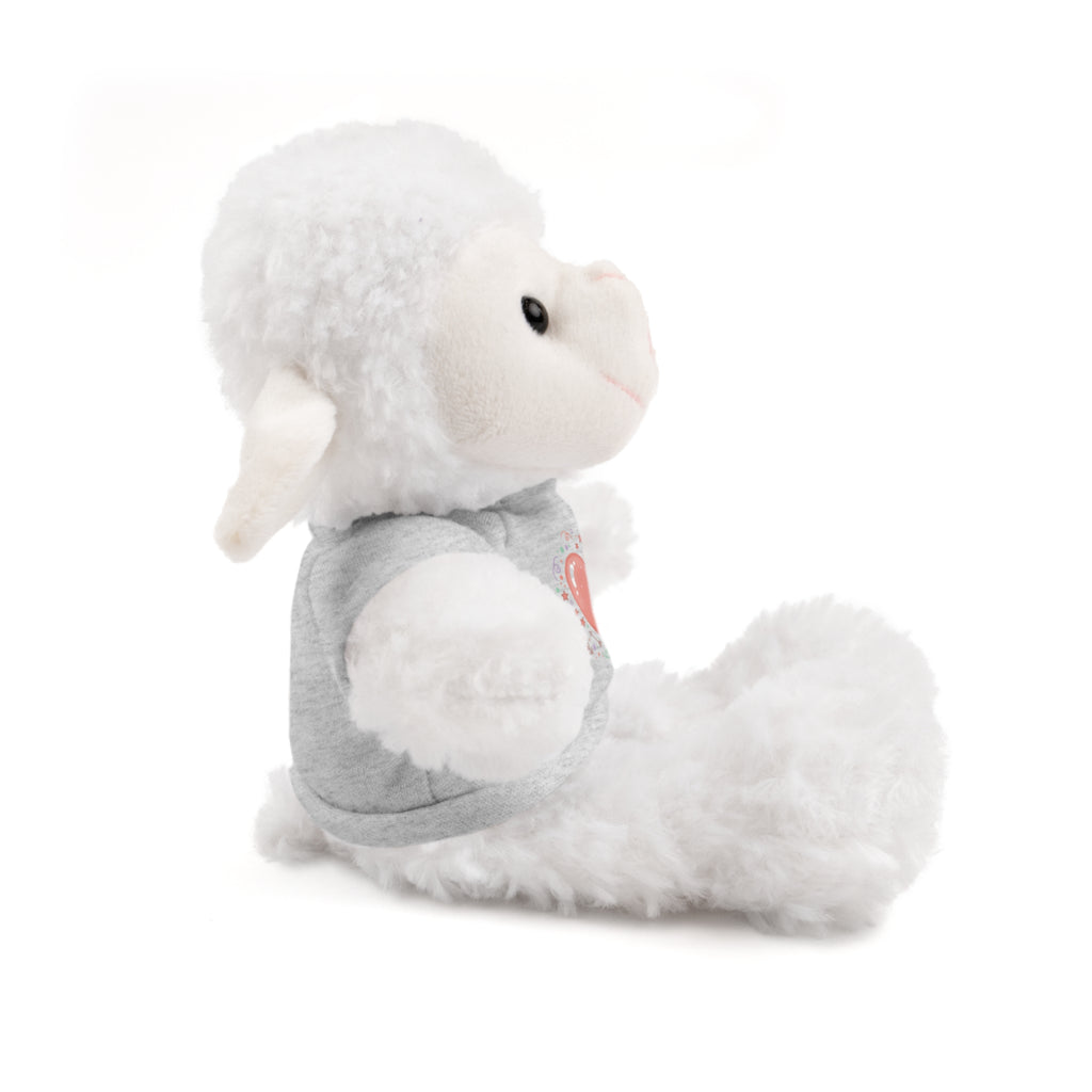 Plush Companion with Heart Stuffed Animals with Tee