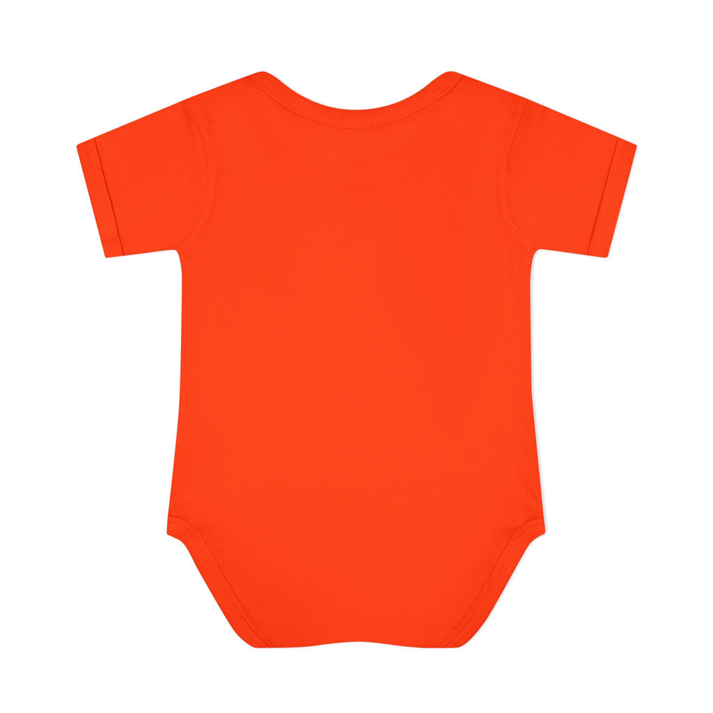 Cute Puppy & his Scooter- Infant Baby Rib Bodysuit- Unisex
