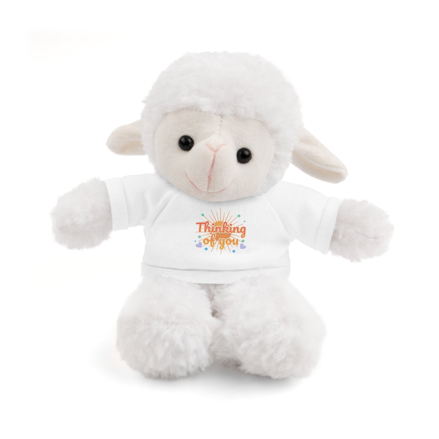 “Thinking of You” Plush Cuddly Companion- Warm Sentiment Gift Unisex