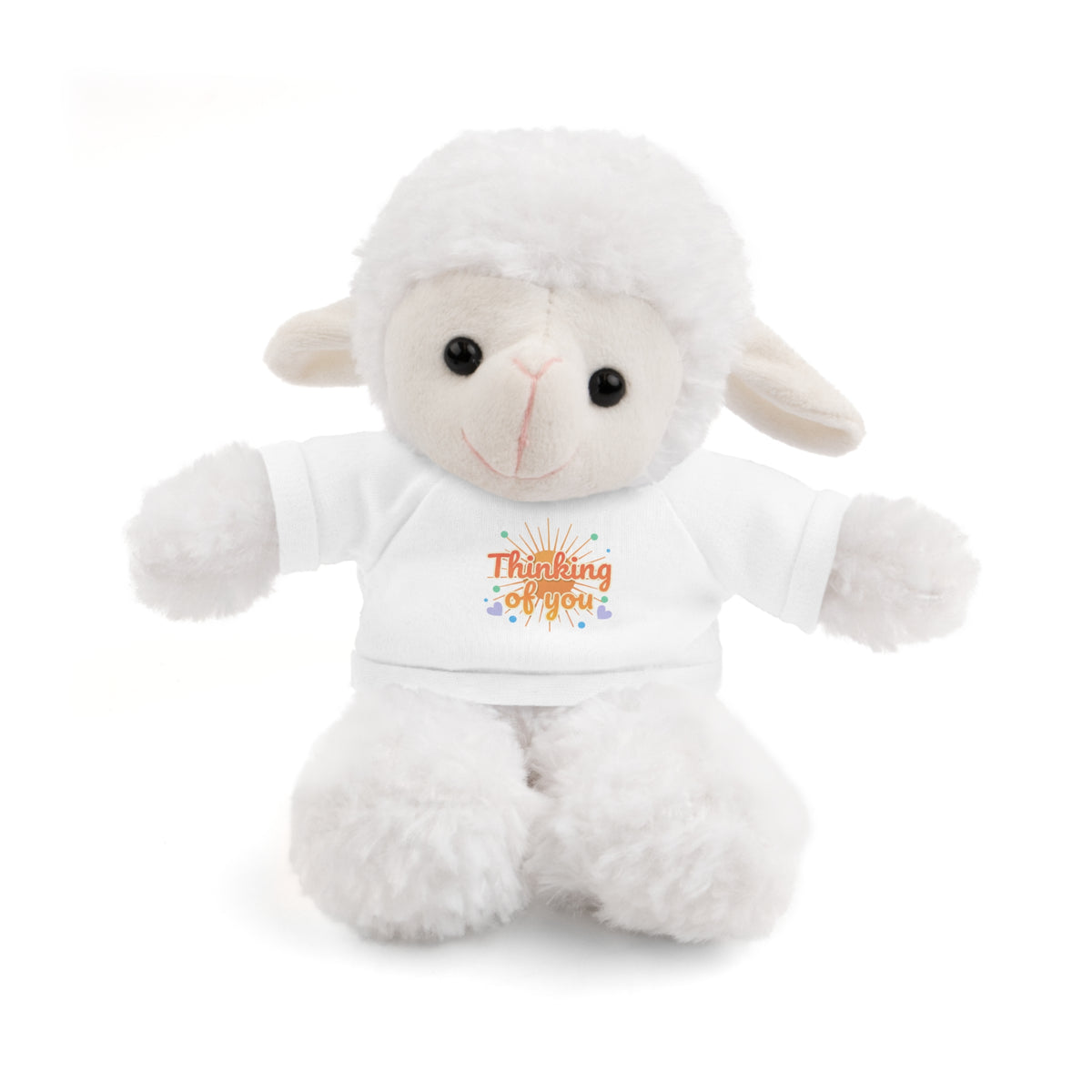“Thinking of You” Plush Cuddly Companion- Warm Sentiment Gift Unisex