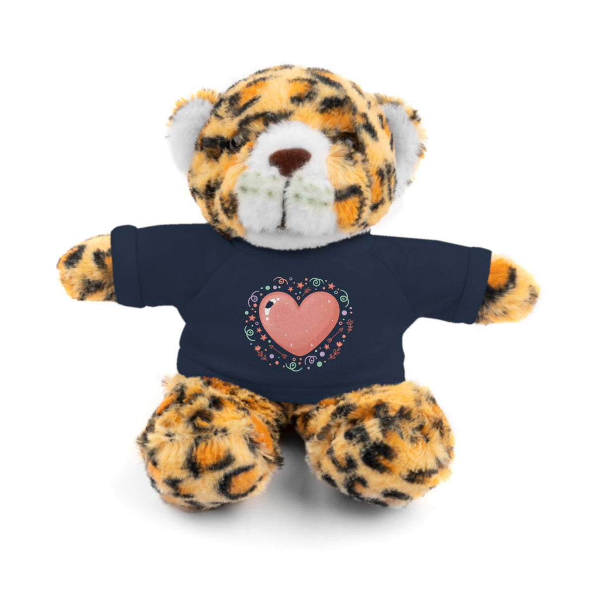 Plush Companion with Heart Stuffed Animals with Tee