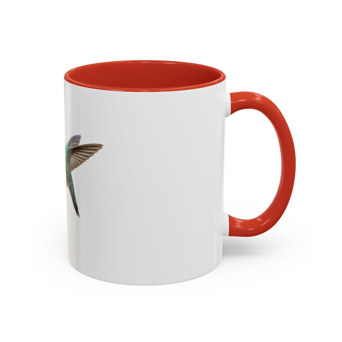 Hummingbird with Flower Thrive Not Just Survive Mug | Accent Coffee Mug