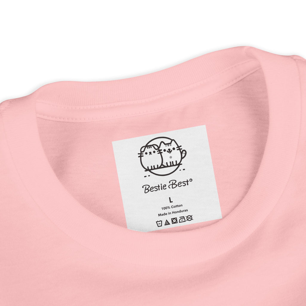 Little Dreamer Kitten Youth Tee | Vintage Floral Portrait, Cute Cat- Bestie Best Luxury Collection