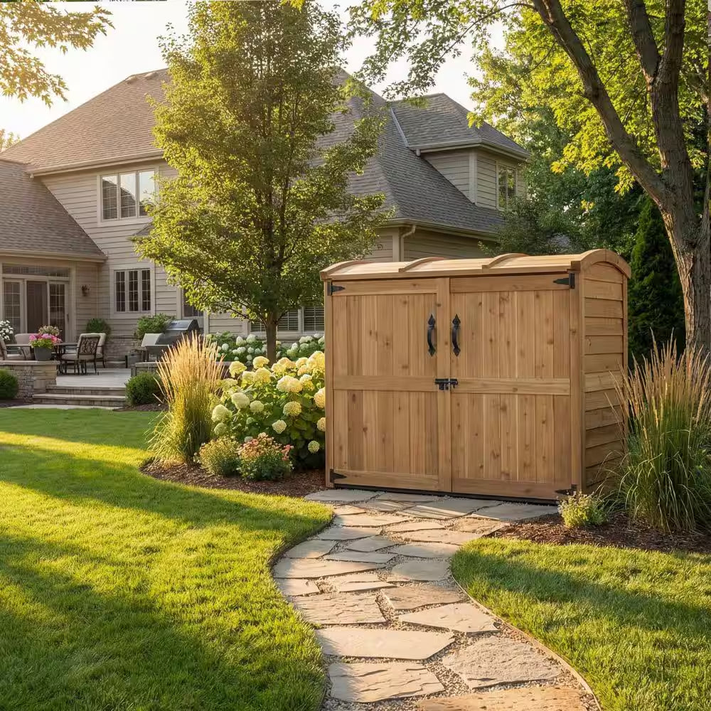 6 Ft. X 3 Ft. Oscar Waste Management Trash Can Storage Shed