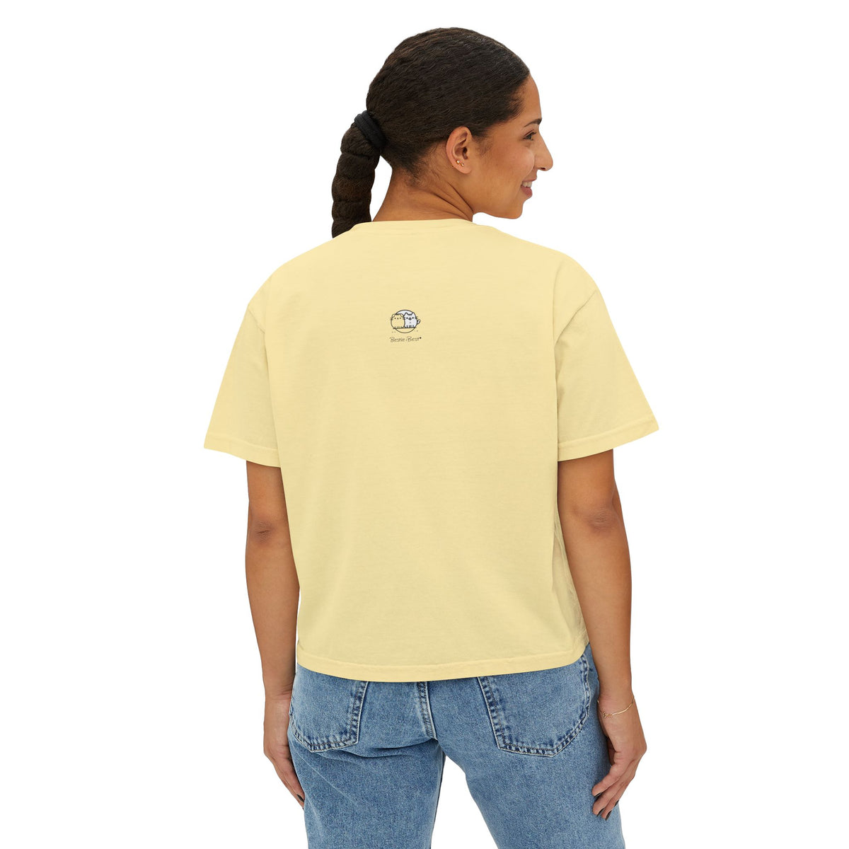 Atlanta Skyline Cat Tee | Peachy Retro City Cat Shirt