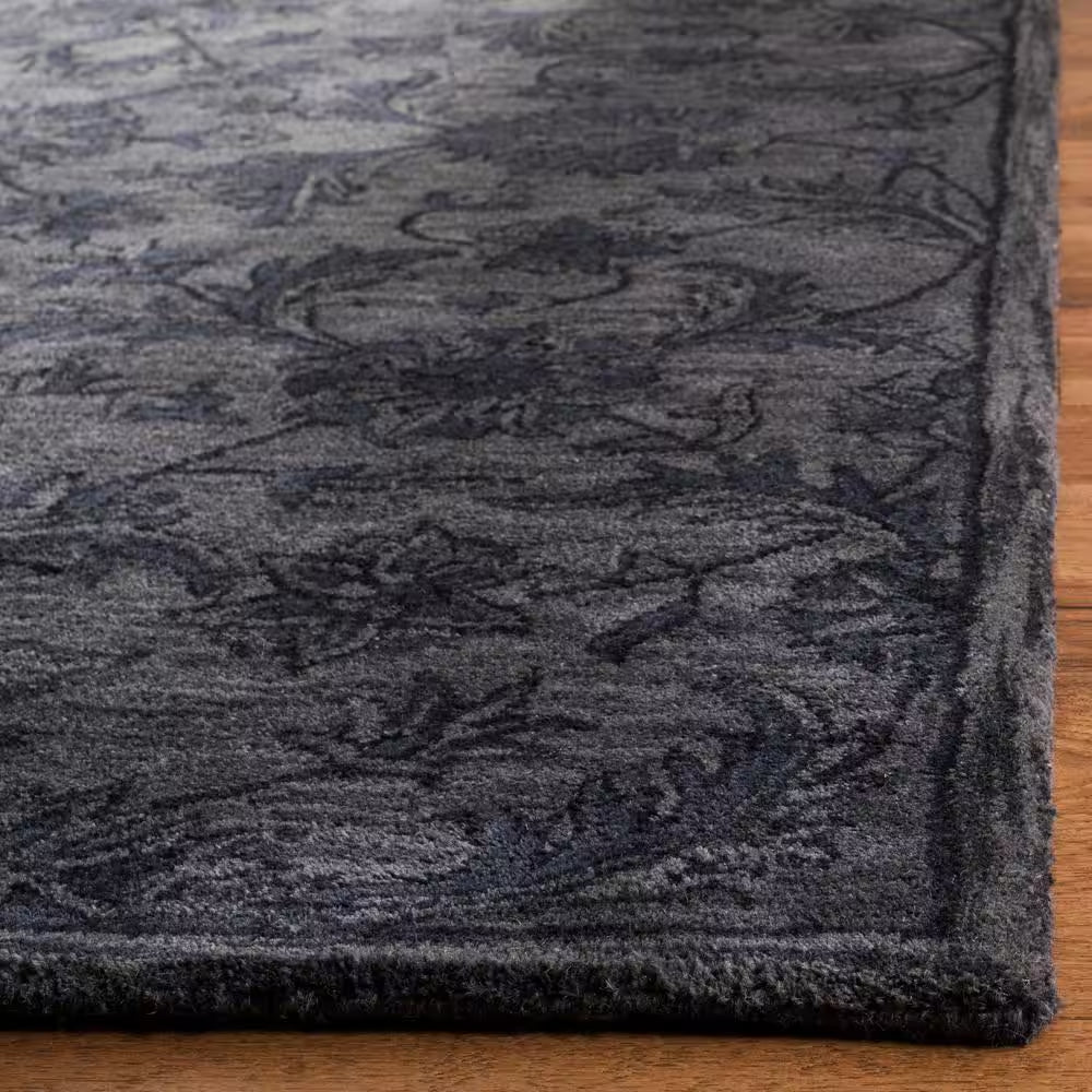 Antiquity Gray/Multi 8 Ft. X 10 Ft. Floral Area Rug