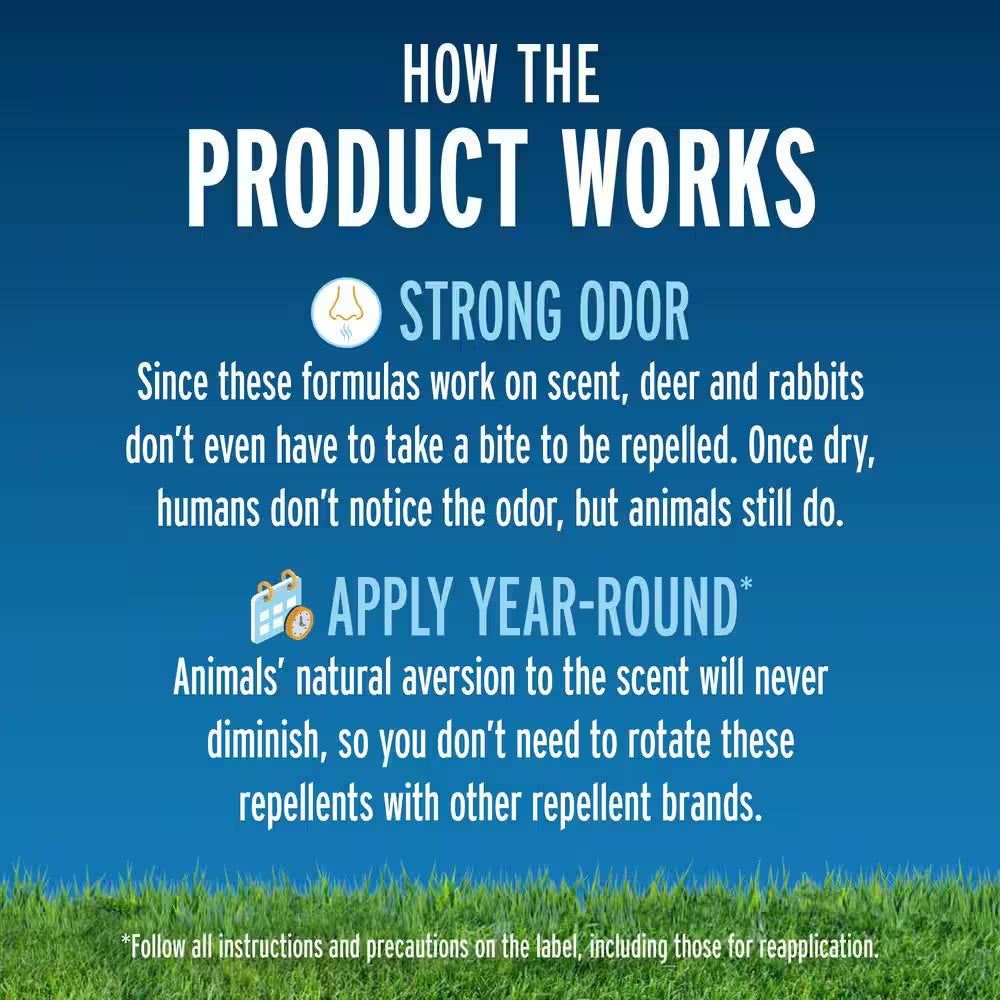 32 Oz. Deer and Rabbit Repellent Concentrate