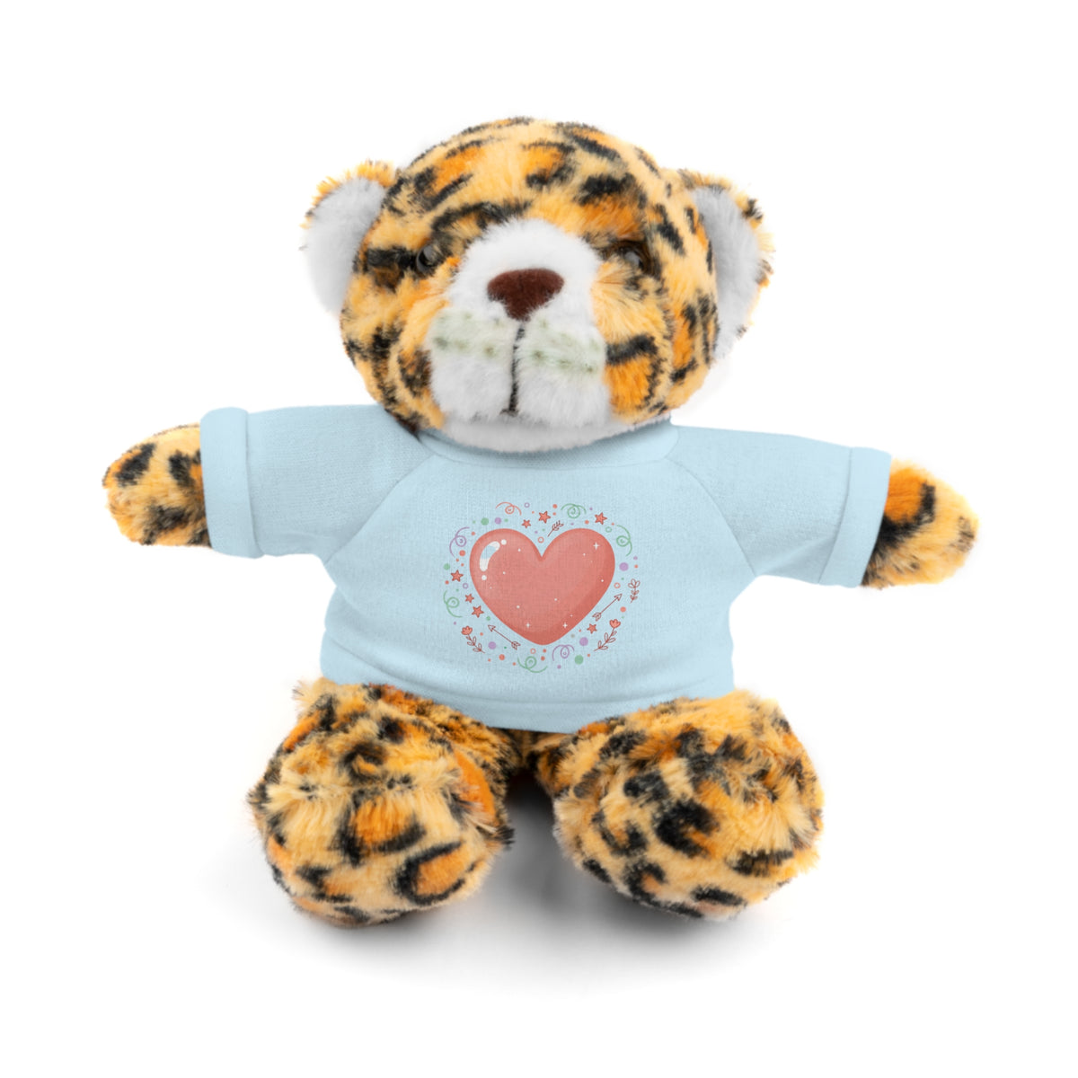 Plush Companion with Heart Stuffed Animals with Tee