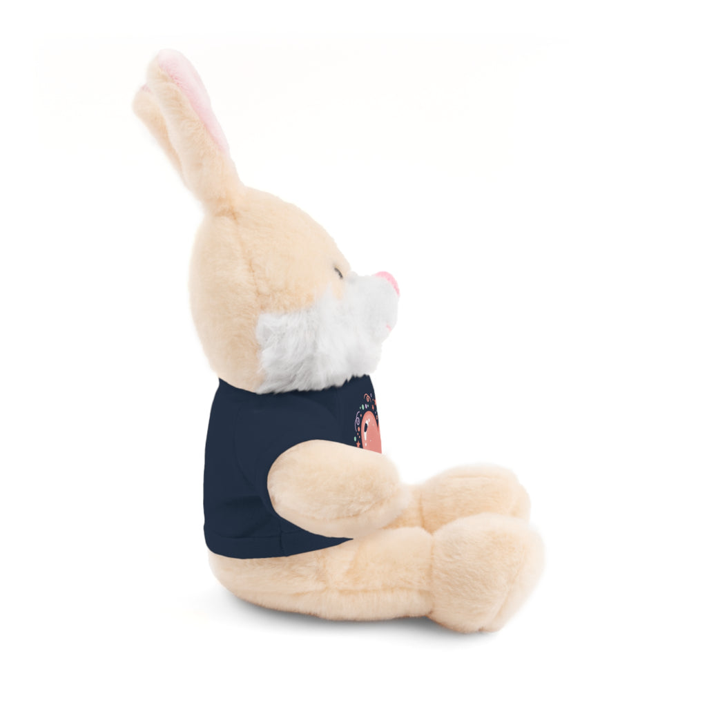 Plush Companion with Heart Stuffed Animals with Tee