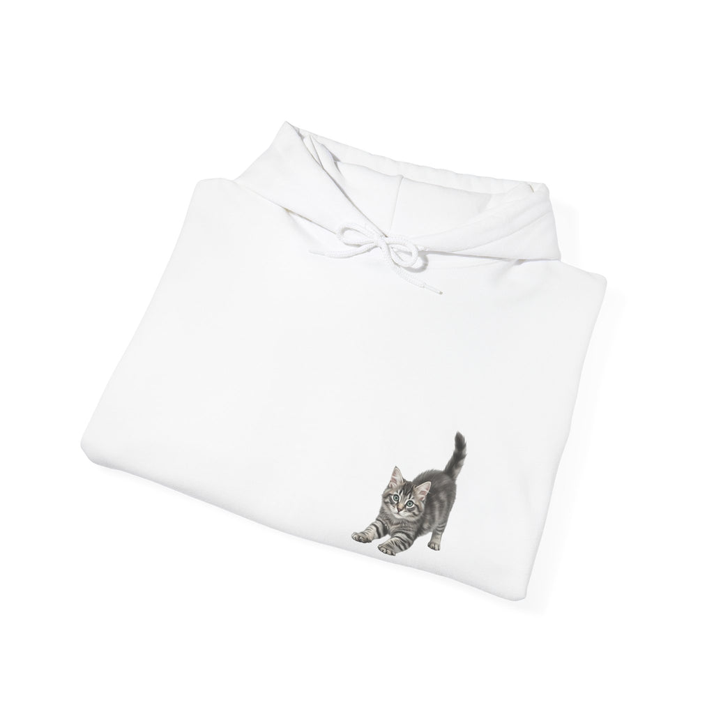 Playful Fluffy Tabby Cat Hoodie | Carmen Collection Bestie Best’s Luxury Brand
